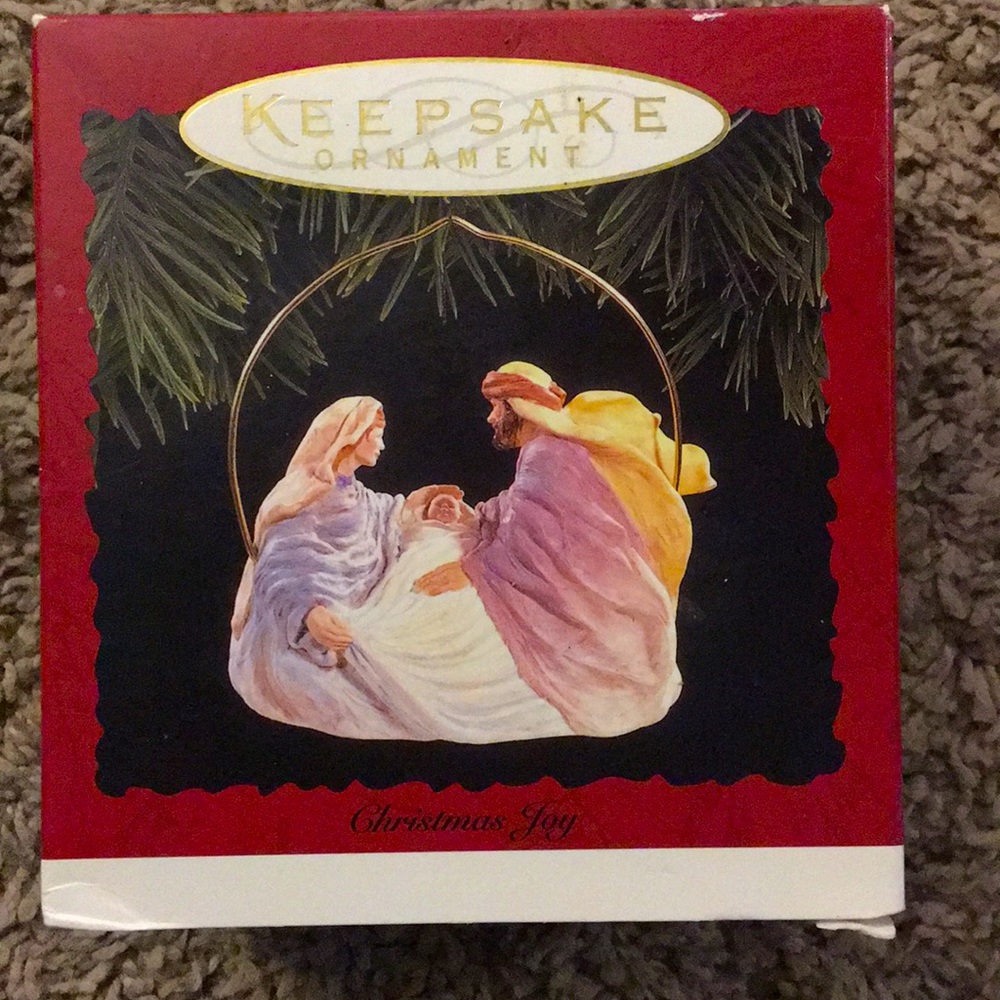 Christmas Joy Hallmark Keepsake Ornament